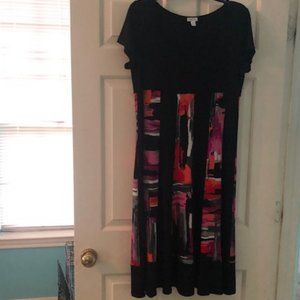 Conrad C Poly Spandex Dress Large